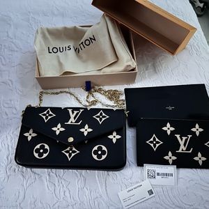 LV Felicie Pochette Monogram Empreinte